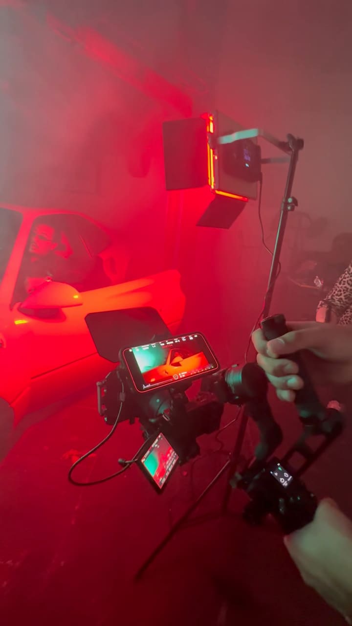 Musikvideo-Dreh – Musikvideo, Behind the Scenes